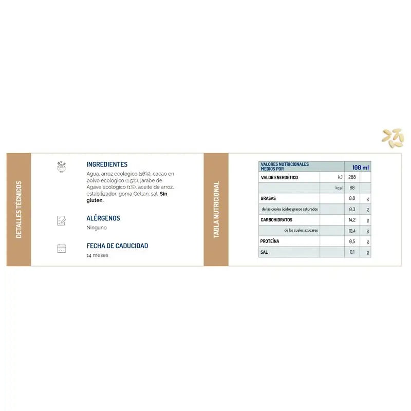 Scotti Rastlinný nápoj z ryže s kakaom 1 l .Bio Sg Veg**