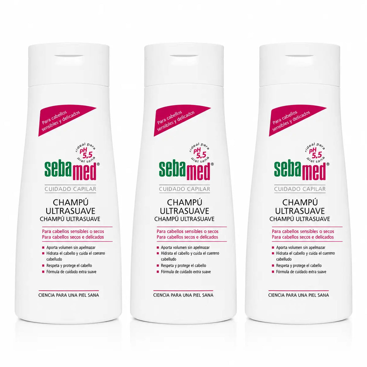 Sebamed Ultra jemný šampón 400 ml, balenie po 3 ks