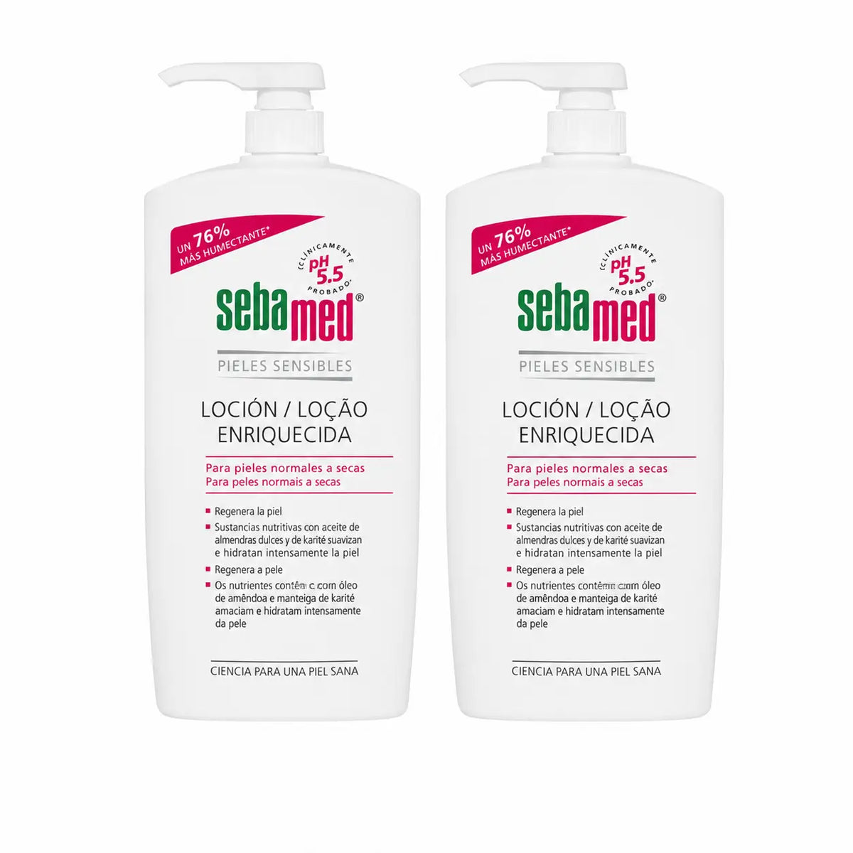 Sebamed obohatený telový krém 1000 ml, balenie po 2 ks