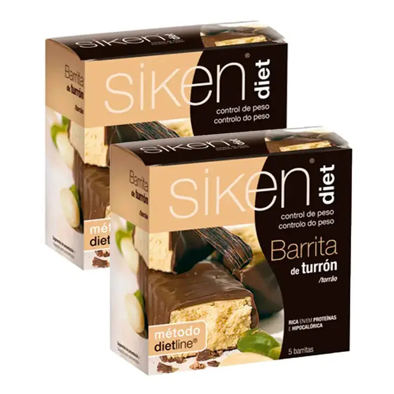 Siken Diet tyčinka s nugátom, balenie 2 x 5 kusov