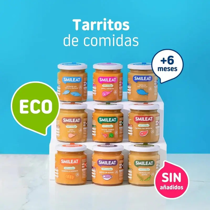 Smileat – ekologická zeleninová kaša s quinou v poháriku, 6 x 230 g