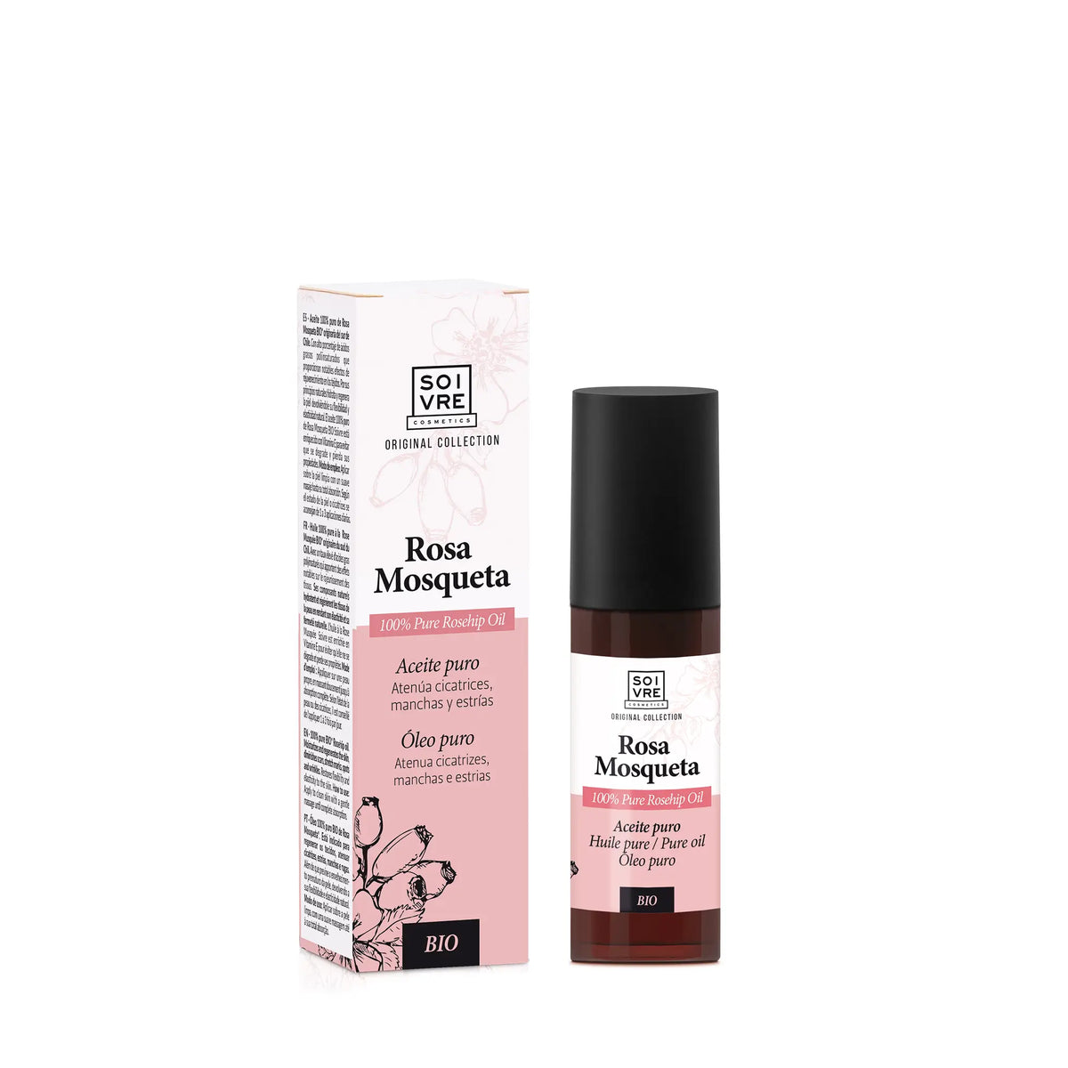 Soivre Bio olej z ruže mosqueta v airless fľaštičke, 30 ml