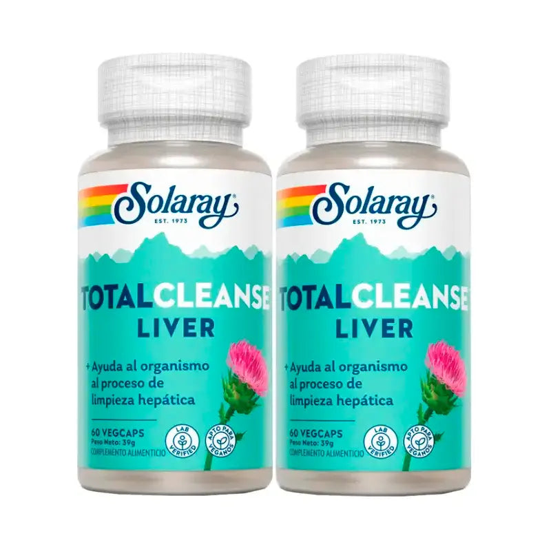 Solaray Total Cleanse Liver Pack 2 x 60 kapsúl