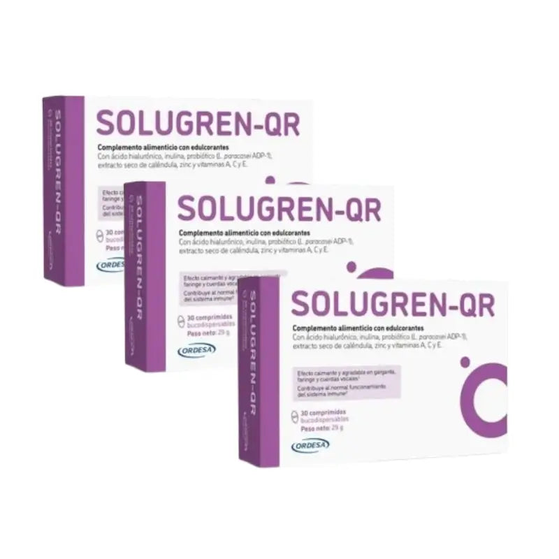Solugren Doplnky stravy Qr Pack 3 x 30 tabliet