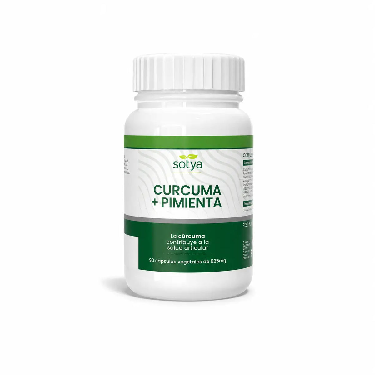 Sotya Kurkuma + čierne korenie 550 mg, 60 rastlinných kapsúl