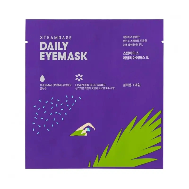 Steambase Daily Eyemask Lavender Blue Water, 1 ks