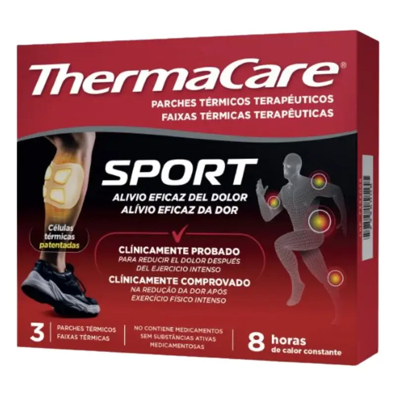 Thermacare Sport, 3 náplasti