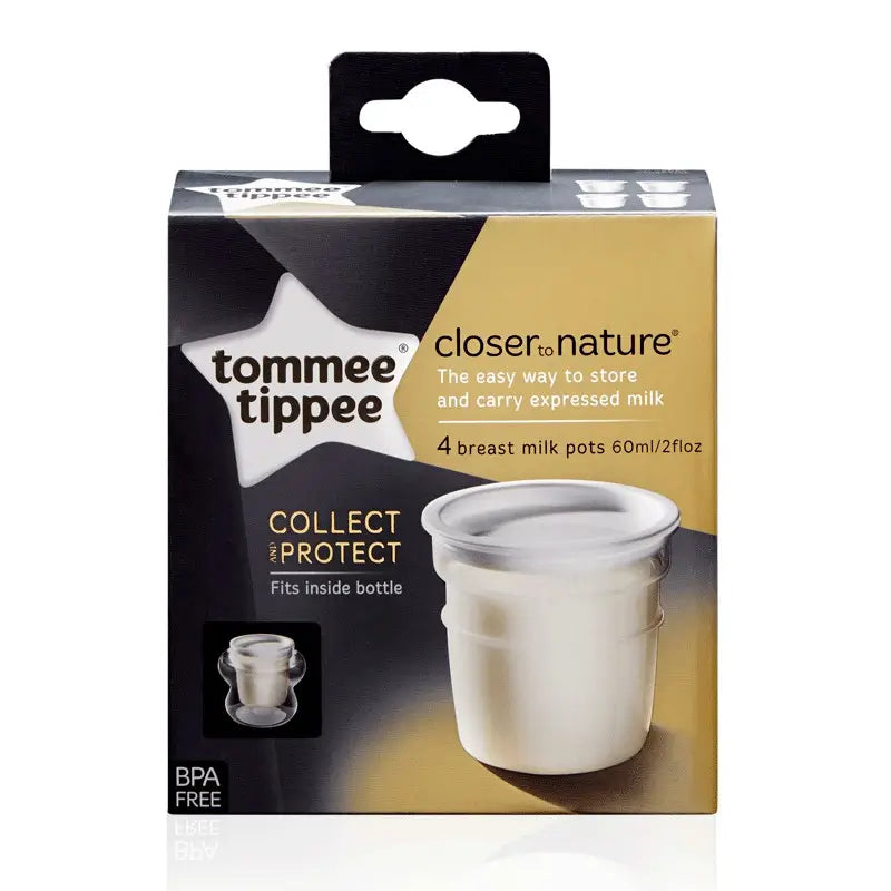 Tommee Tippee Milk Storage Container, 4 pcs.