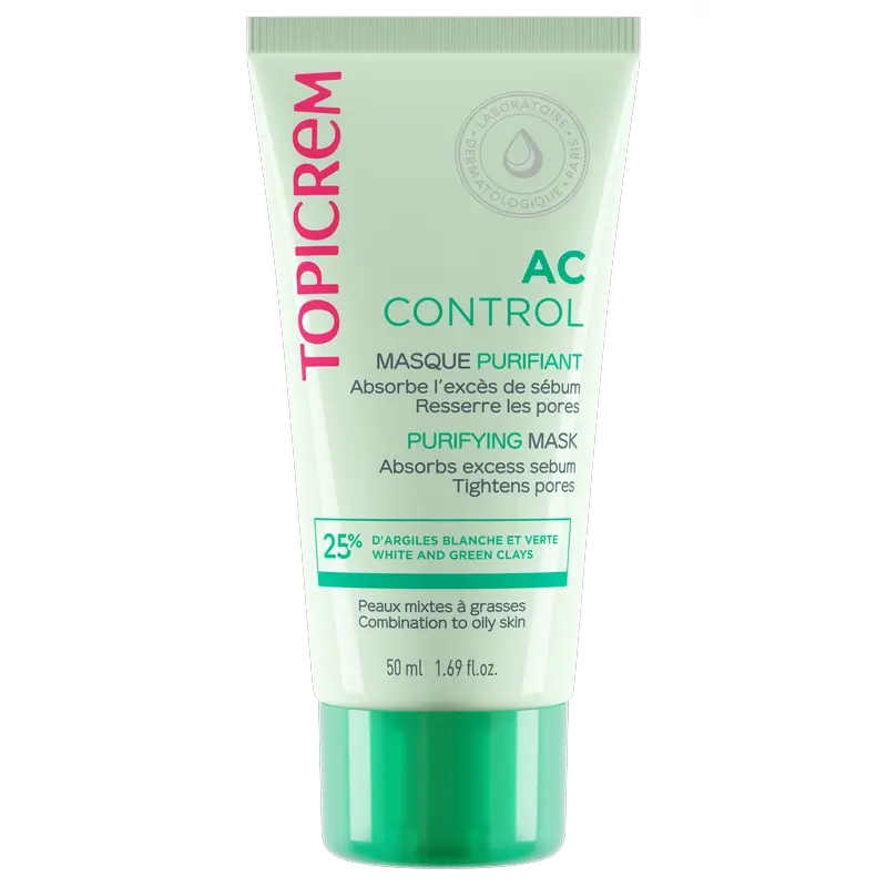 Topicrem Ac Control Čistiaca maska, 50 ml
