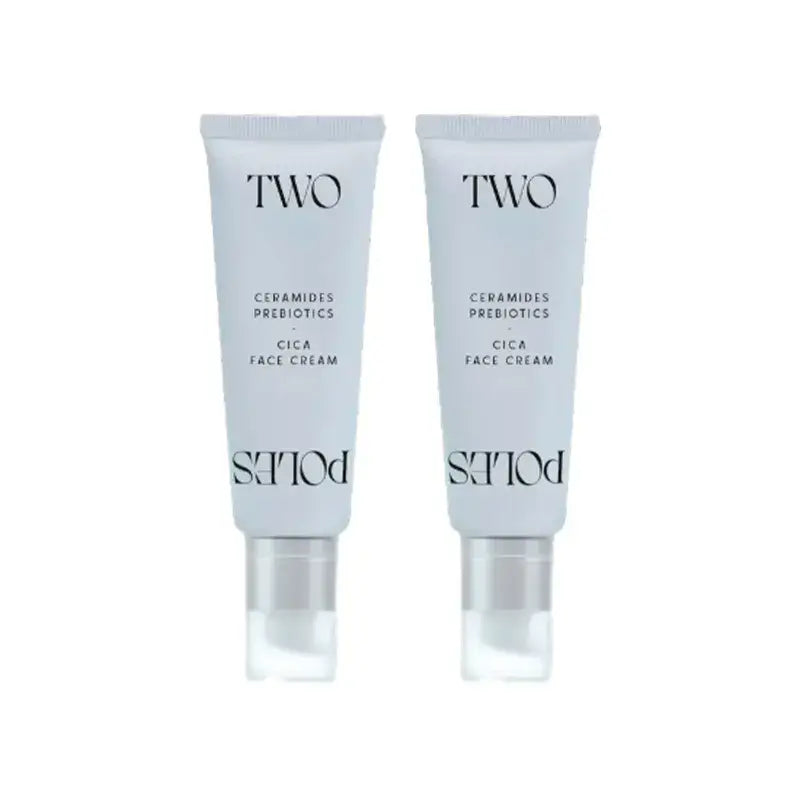 Two Poles Cica krém na tvár, balenie 2 x 50 ml