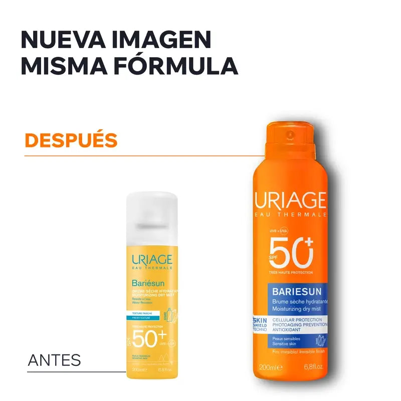 Uriage Bariésun Suchý sprej SPF 50+, 200 ml