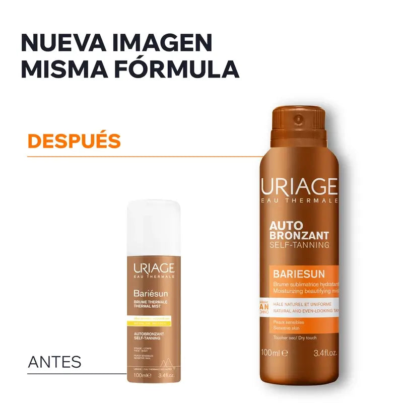 Uriage Bariésun Termálna hmla na samoopaľovanie 100 ml