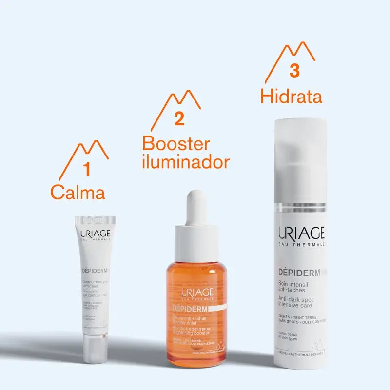 Uriage Dépiderm Ošetrenie okolia očí proti pigmentovým škvrnám a pre rozjasnenie, 15 ml