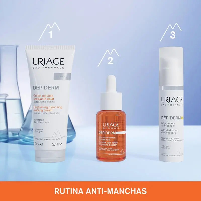 Uriage Dépiderm Pleťové sérum na starostlivosť proti pigmentovým škvrnám a pre rozžiarenie pleti, 30 ml