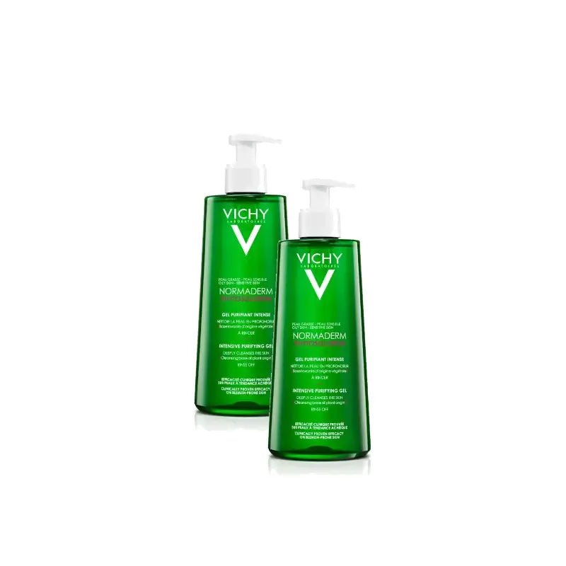 Vichy Normaderm Phytosolution Čistiaci gél s kyselinou salicylovou 400 ml, balenie po 2 ks