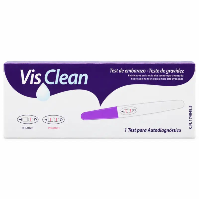 Visclean tehotenský test na domáce použitie, 1 test