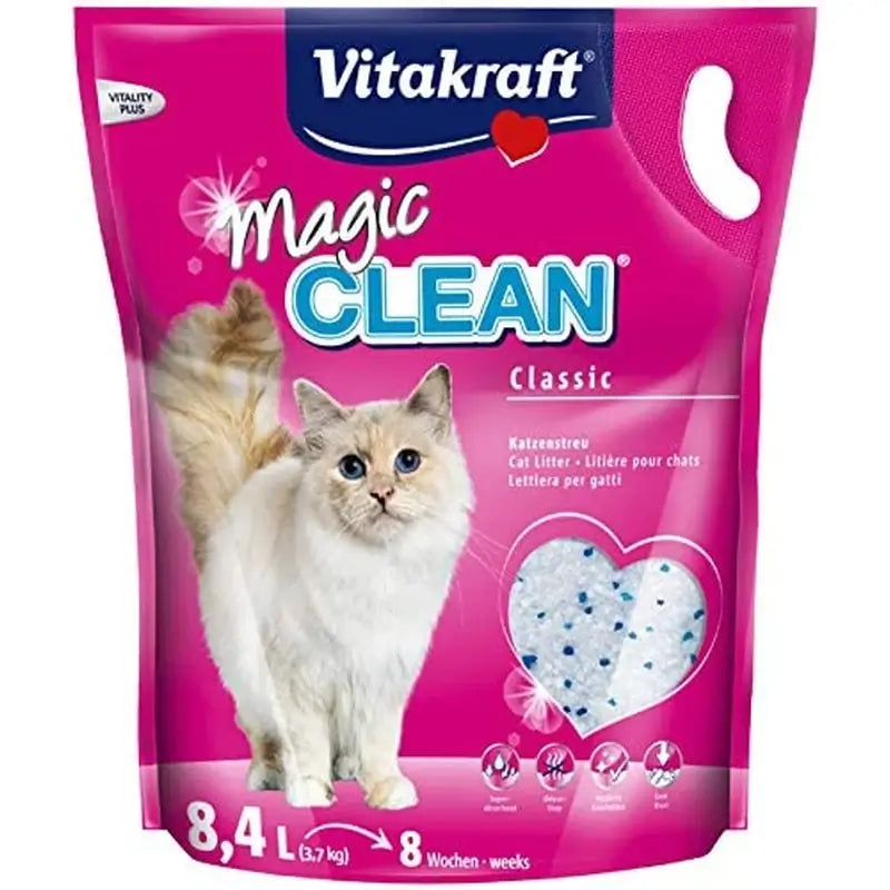 Vitakraft Magic Clean 8, 4 litre, 3,7 kg, 3
