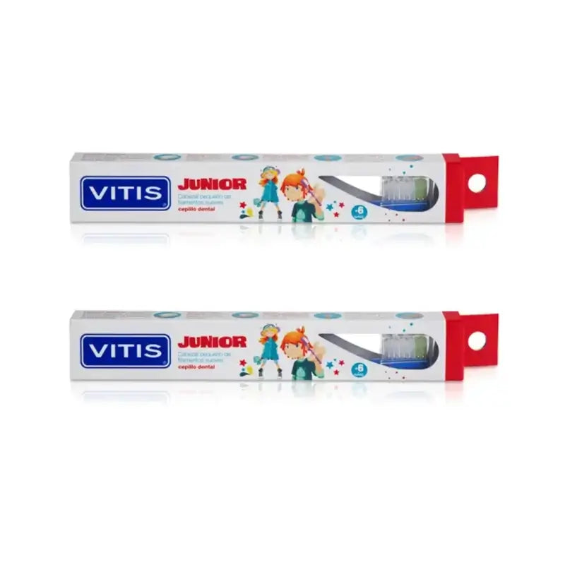 Vitis Cepillo Junior – od 6 rokov, 2 kusy