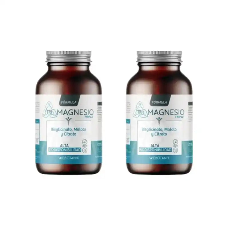 Webotanix Trojitá formula s horčíkom, 2 x 60 kapsúl