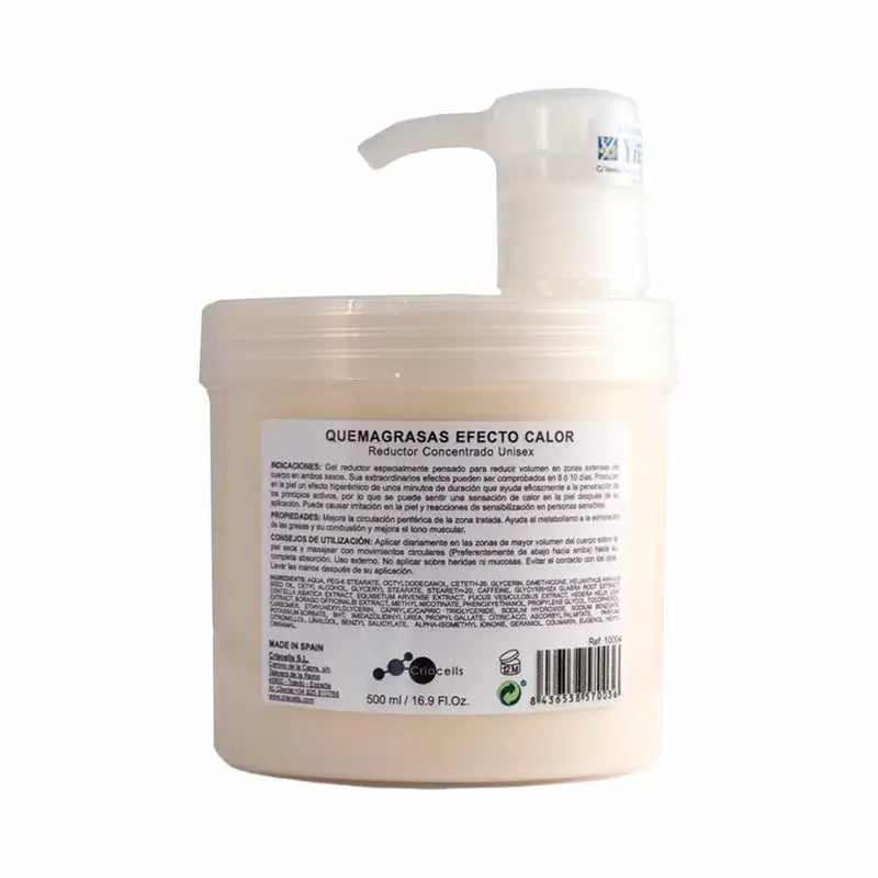 Ynsadiet Spalovač tukov s tepelným efektom, 500 ml