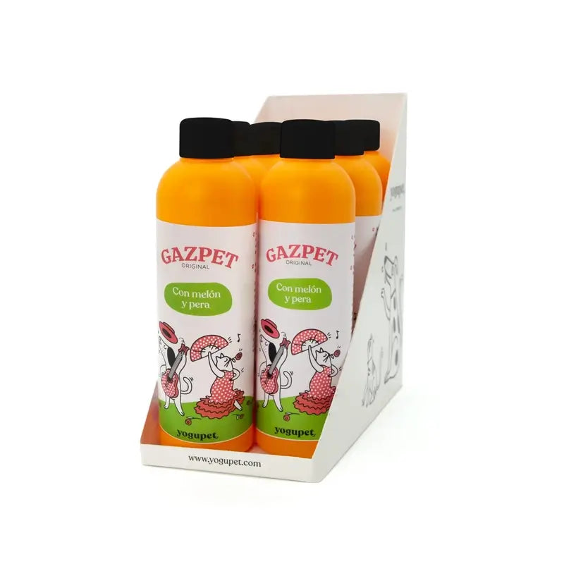 Yogupet Gazpet Melón-Hruška, 6 x 250 g