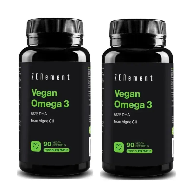 Zenement Omega-3 Vegánsky DHA, balenie 2 x 90 vegánskych mäkkých kapsúl