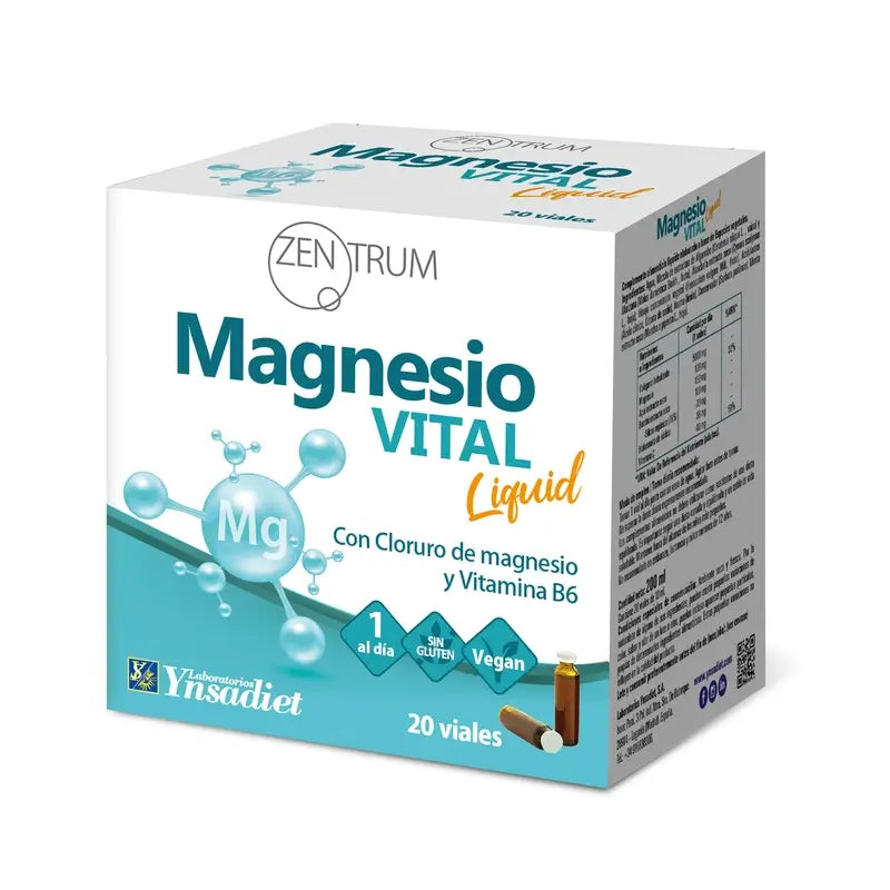 Zentrum Magnesio Vital Liquid, 20 ampuliek