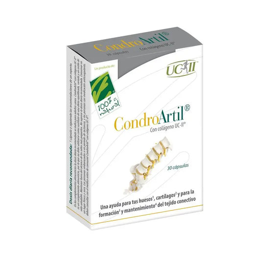 100%Natura Chondroartil With Ucii Collagen, 30 capsules