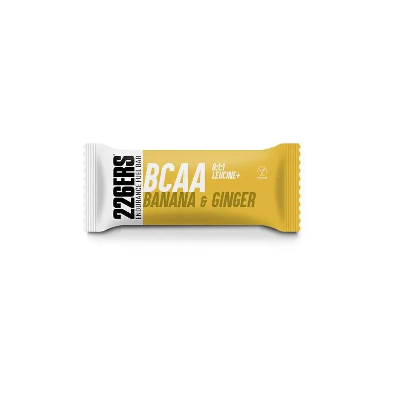 226Ers Endurance Fuel Bar Bcaa Banana & Ginger Energy Bar, 60g