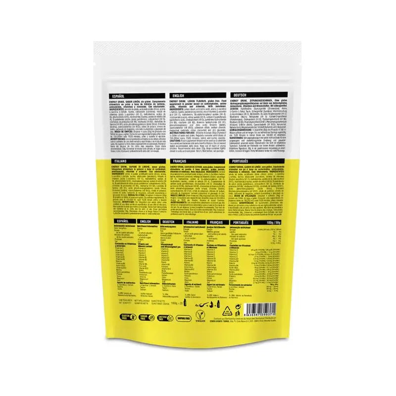 226Ers Energy Drink Energetický nápoj s príchuťou citróna, 500 g