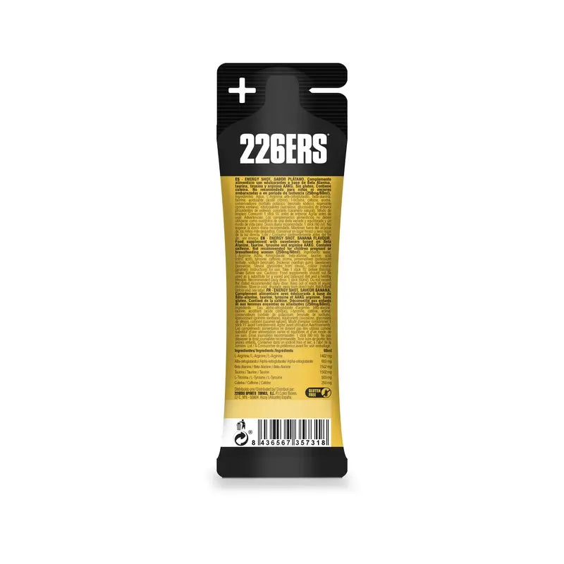 226Ers Energy Shot Stick Banana Xtrem 250 mg, 60 ml
