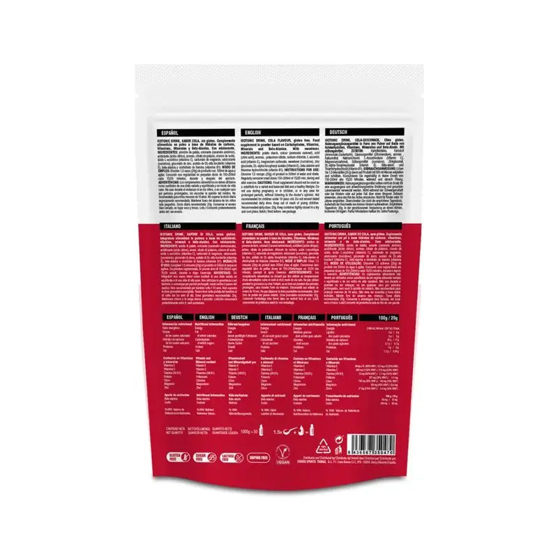 226Ers Izotonický nápoj s príchuťou koly, 500 g