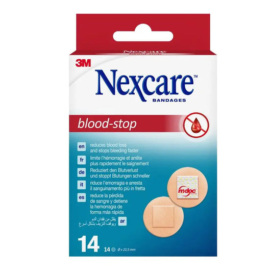 3M Nexcare Blood-Stop Blood-Stop Coagulant Pad 14 pcs.