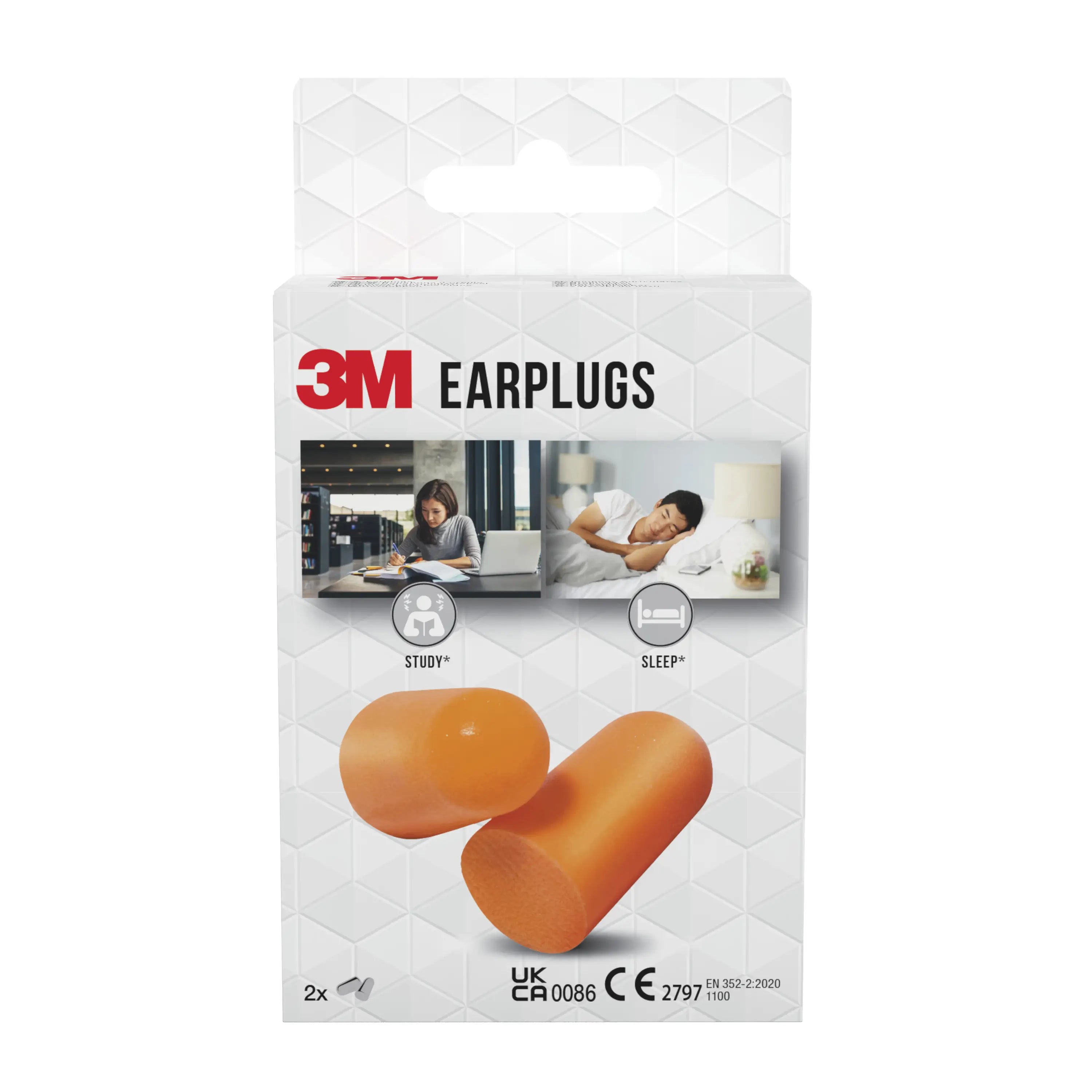 3M™ Penové ušné zátky 1100, SNR 35 dB, 2 páry