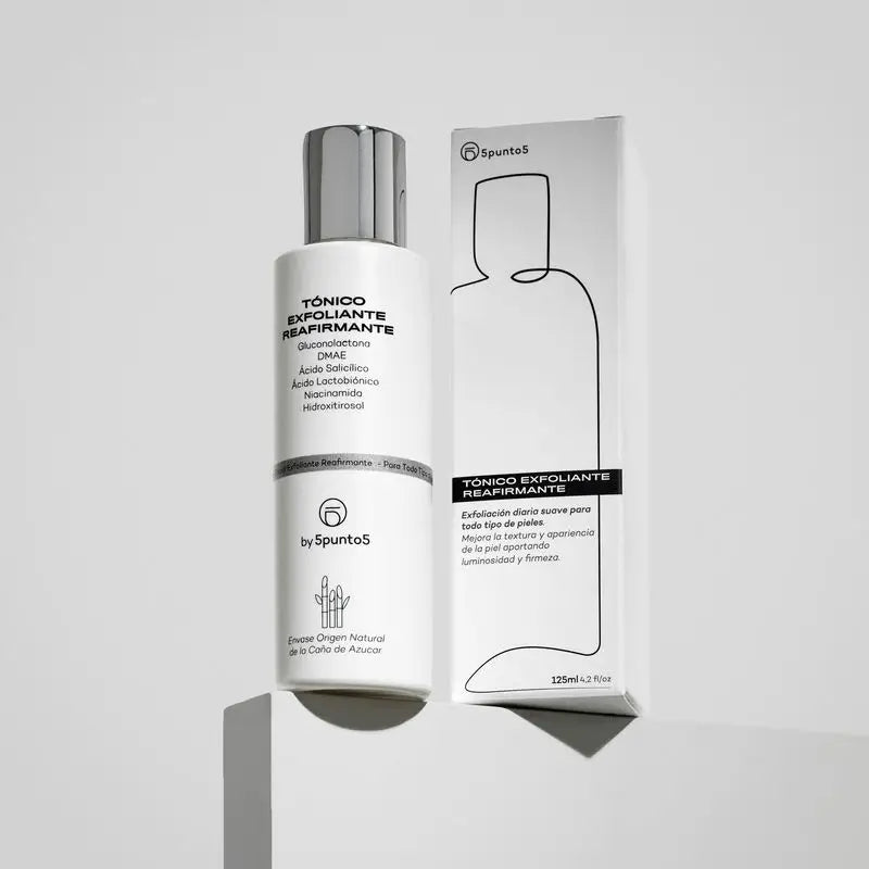 5punto5 Exfoliačný tonizér na spevnenie pleti, 125 ml