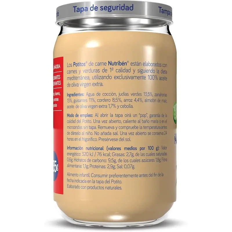 Nutriben Potito Jahňacie ragú 6x235 g