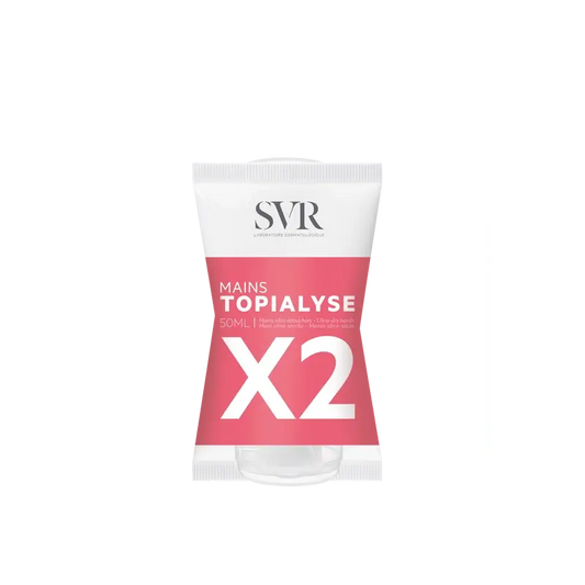 SVR Topialyse Výživný a regeneračný krém na ruky, 2x50 ml