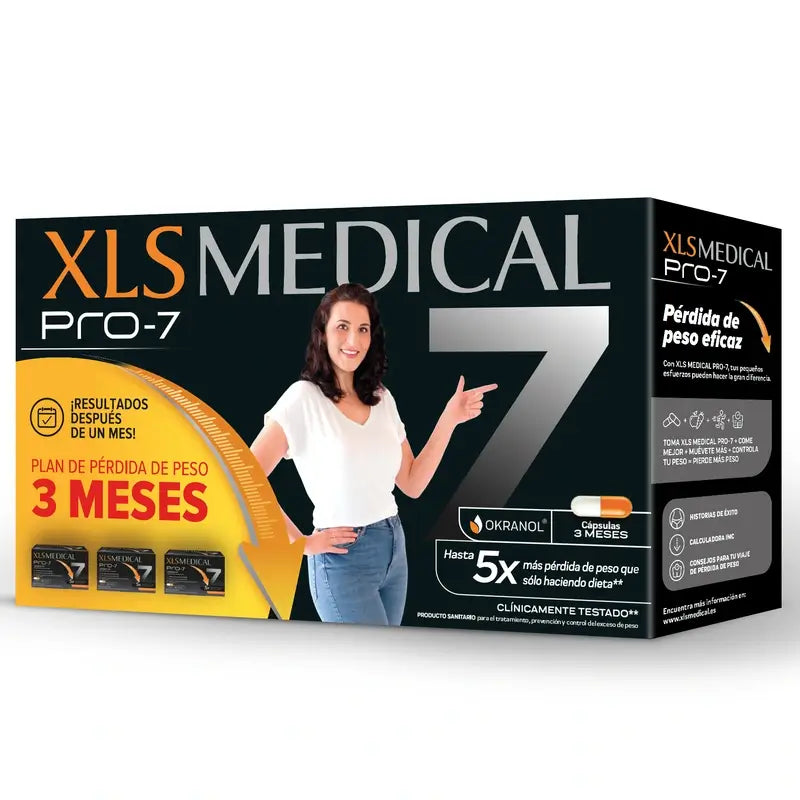 Xls Medical Pro7 balenie 3x180 kapsúl