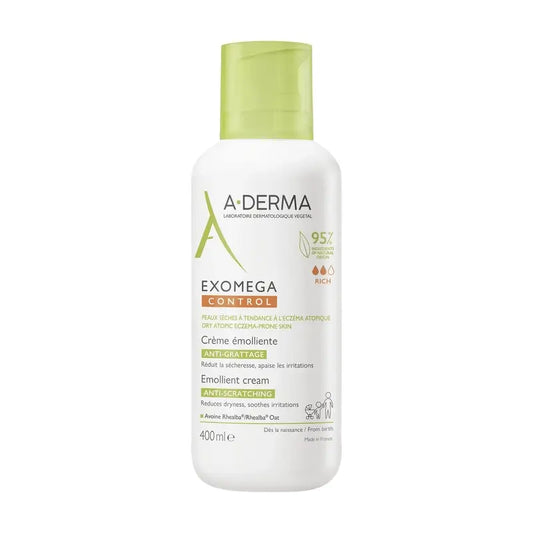 A-Derma Exomega Control zmäkčujúci krém, 400 ml