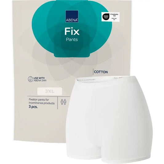 Abena Fix – bavlnené fixačné nohavičky, veľkosť 3XL, 10 kusov
