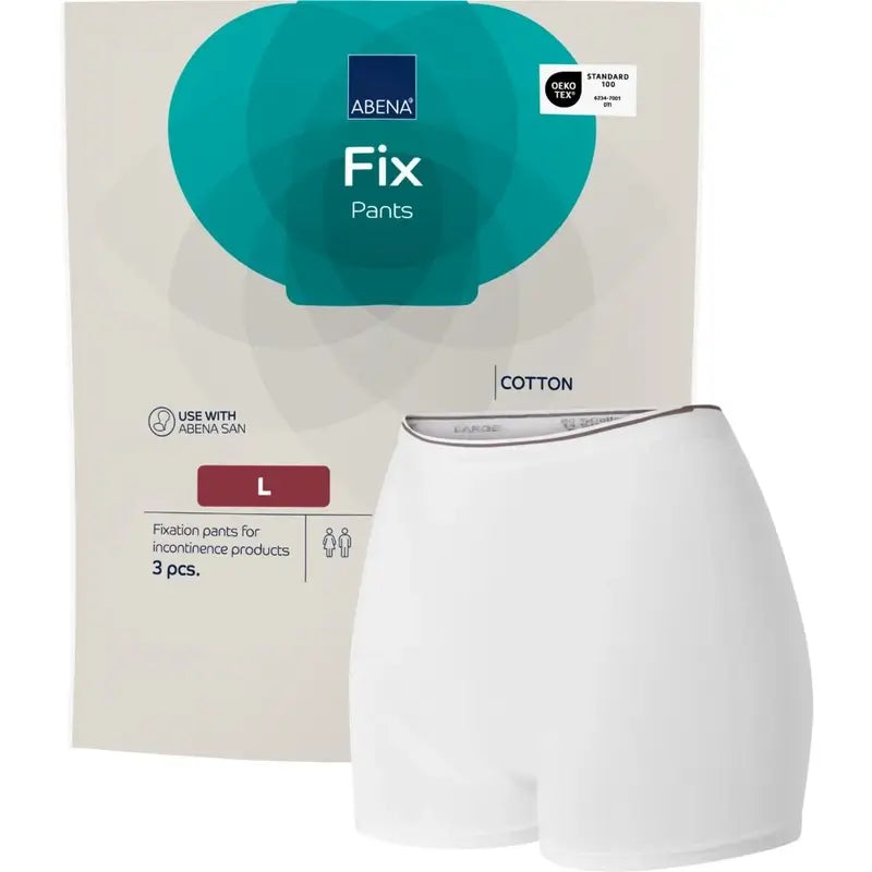Abena Fix bavlnené fixačné nohavičky, veľkosť L, 10 kusov