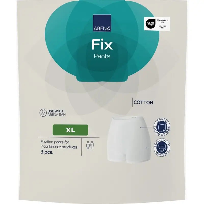Abena Fix bavlnené fixačné nohavičky, veľkosť XL, 10 kusov