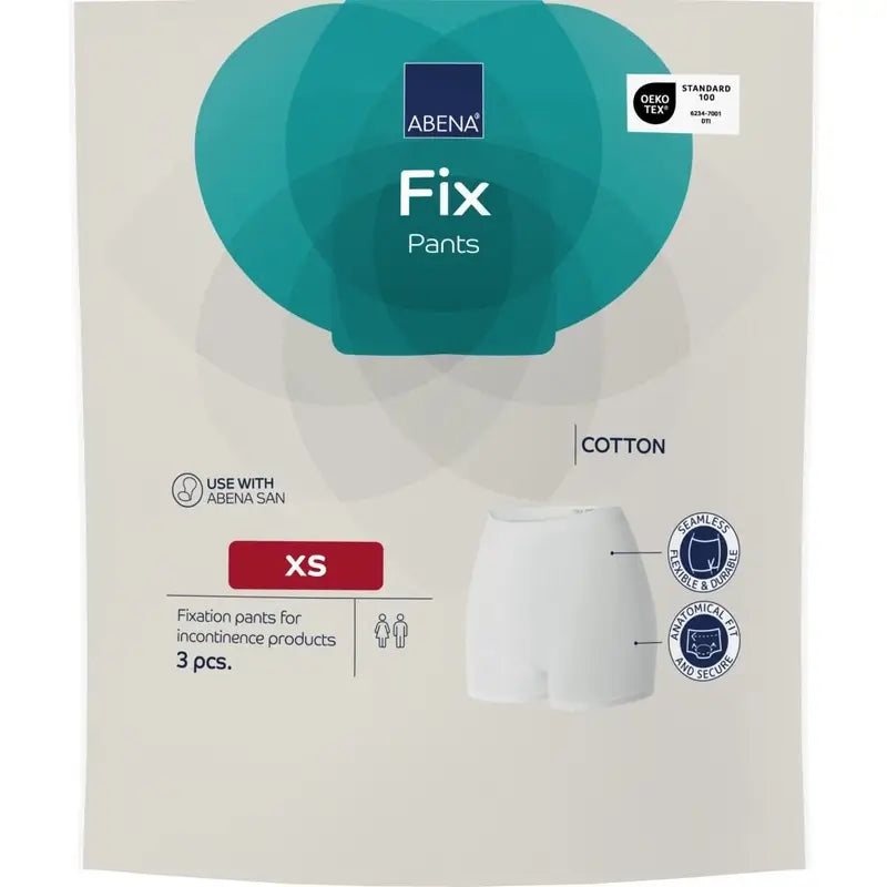 Abena Fix – bavlnené fixačné nohavičky, veľkosť XS, 10 kusov