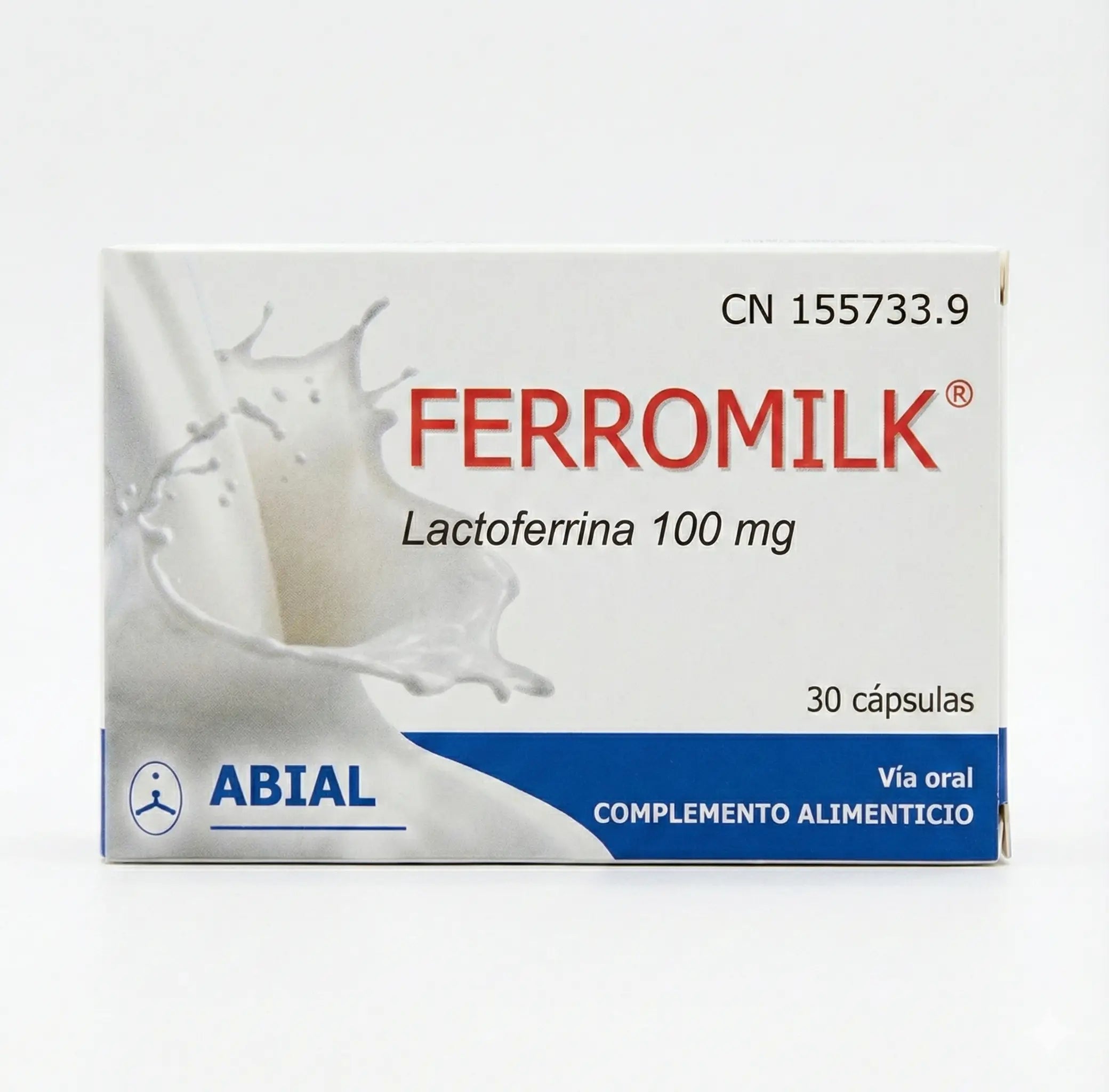Abial Ferromilk Lactoferrín 100 mg, 30 kapsúl.