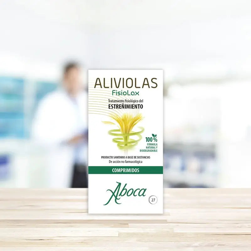 Aboca Aliviolas Fisiolax na zápchu, 27 tabliet