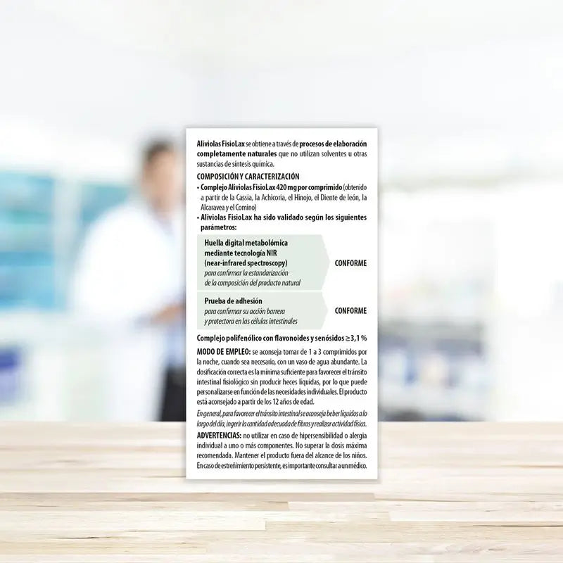 Aboca Aliviolas Fisiolax – na zápchu, 90 tabliet