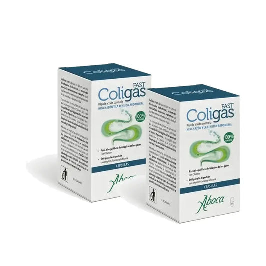 Aboca Coligas Fast, 30 kapsúl, balenie po 2 kusy