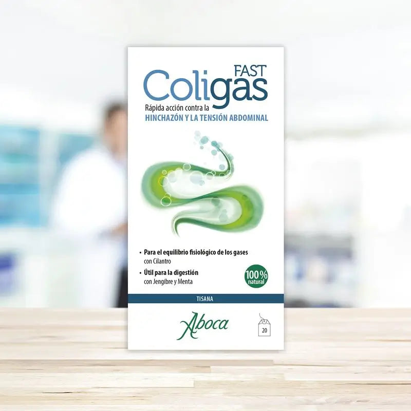 Aboca Coligas Fast Bylinné čaje, 20 vrecúšok