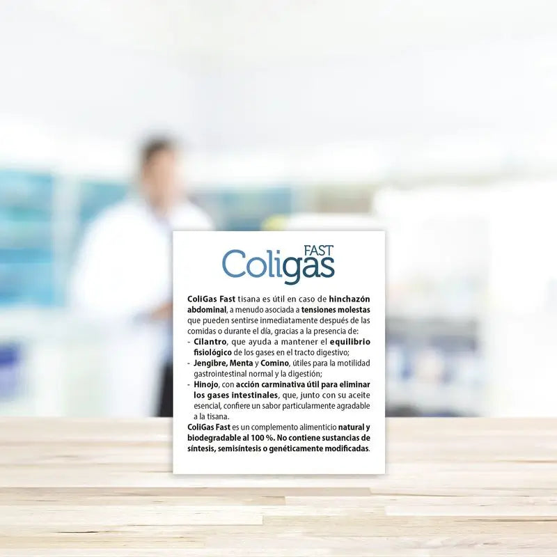 Aboca Coligas Fast Bylinné čaje, 20 vrecúšok