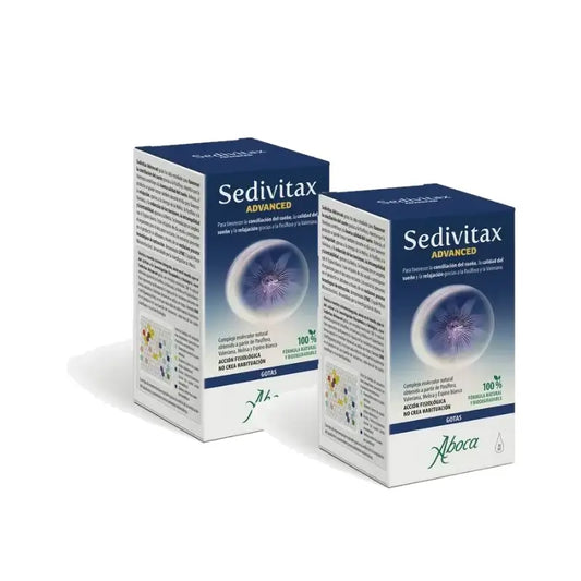 Aboca Sedivitax Advanced kvapky, 30 ml, balenie po 2 ks